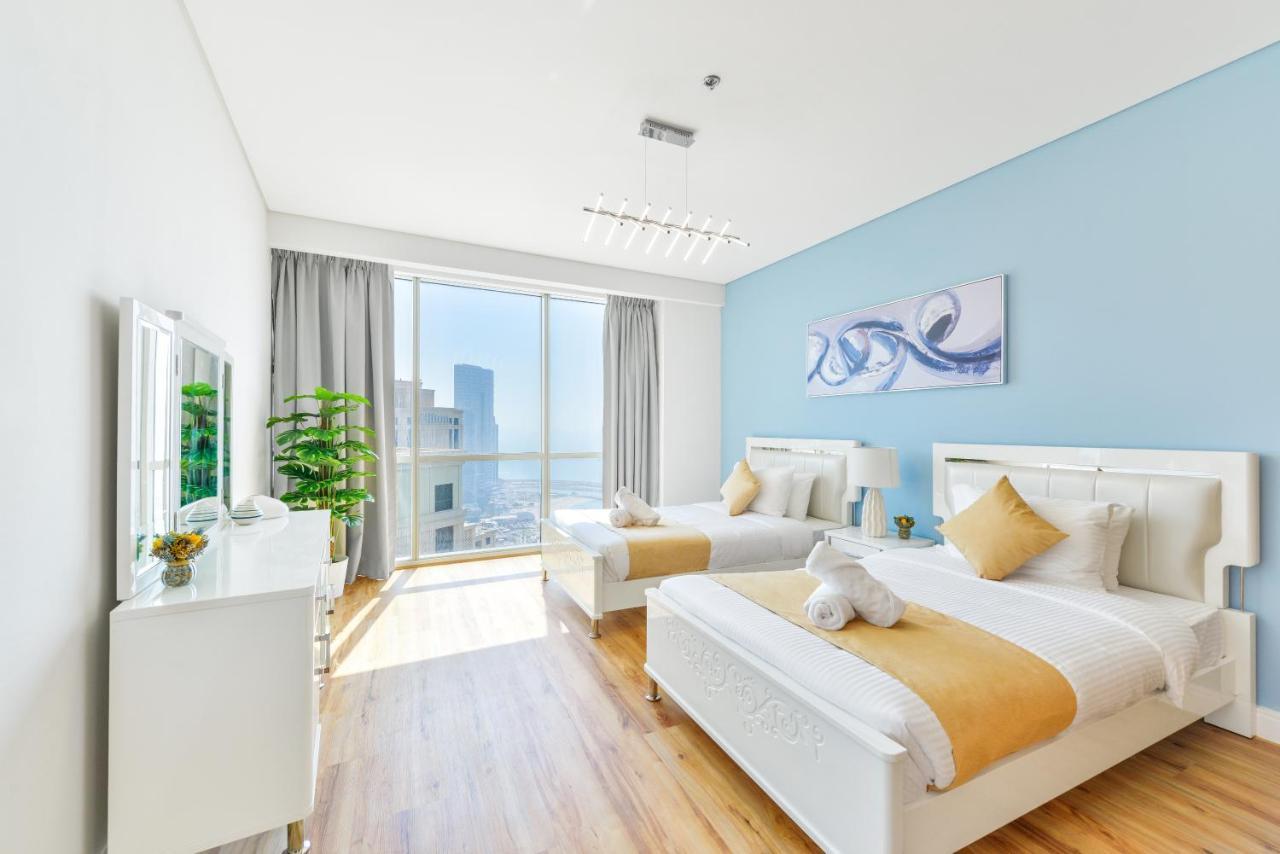 Luxury Jbr I Al Fattan Full Sea View I Free 5 Star Beach Resorts Access Dubai Eksteriør billede