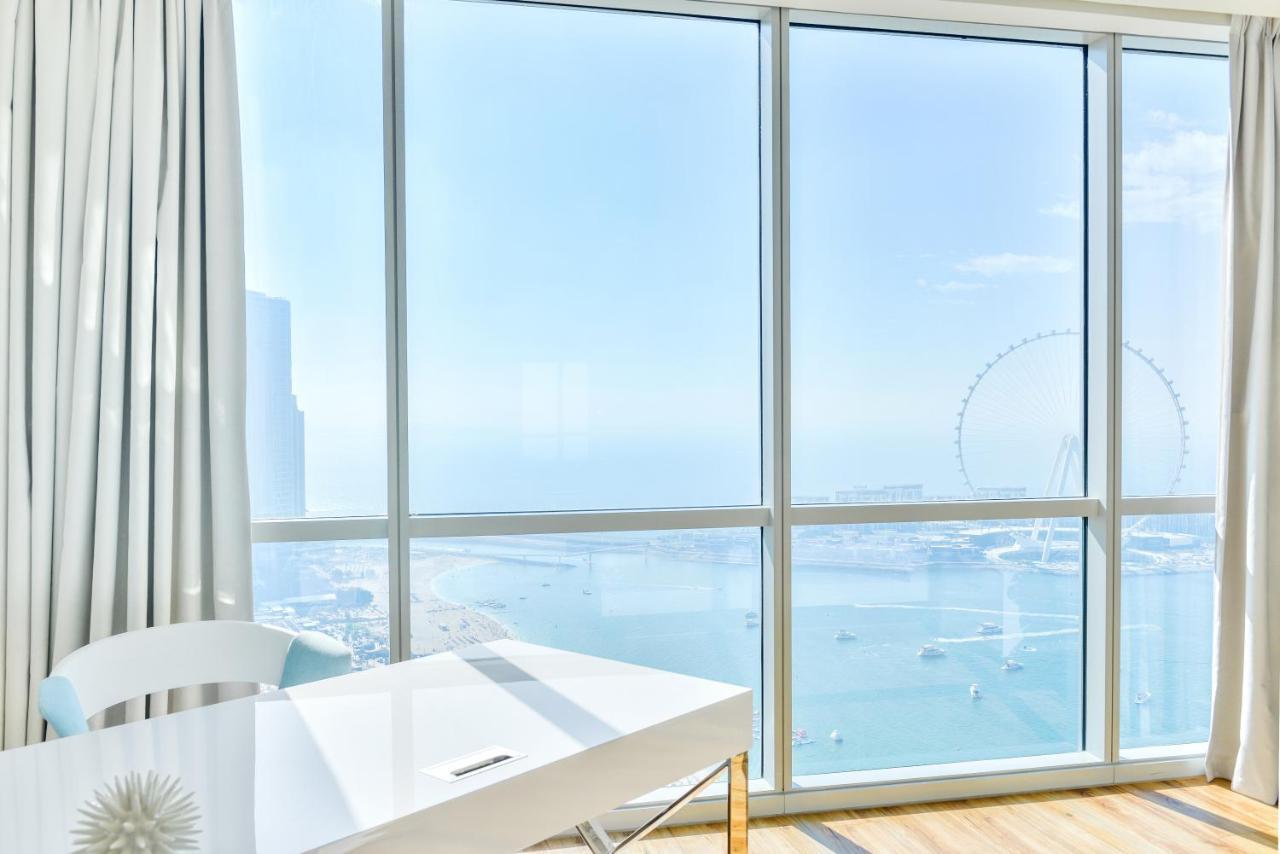 Luxury Jbr I Al Fattan Full Sea View I Free 5 Star Beach Resorts Access Dubai Eksteriør billede